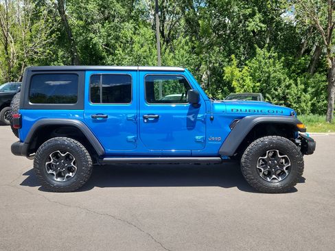 Used 2021 Jeep Wrangler Unlimited Rubicon 4xe w/ Steel Bumper Group AWD/4WD image 2