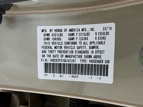 Used 2016 Honda Accord EX-L image 12