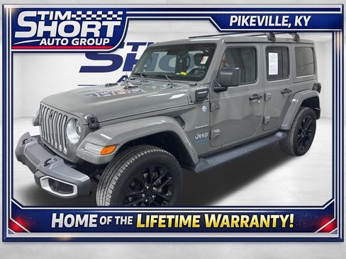 Used 2021 Jeep Wrangler Unlimited Sahara w/ Dual Top Group image 1
