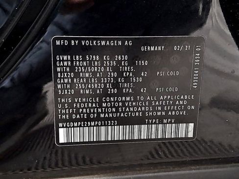 Used 2021 Volkswagen ID.4 1st Edition image 27