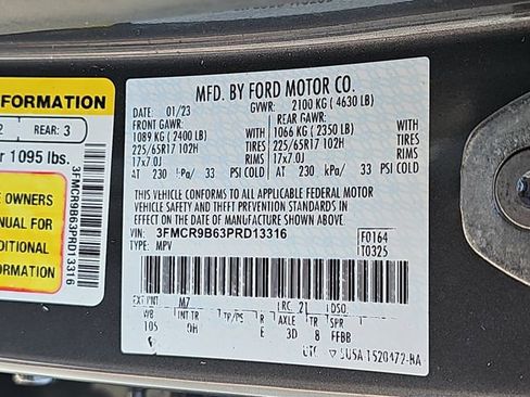 Used 2023 Ford Bronco Sport Big Bend w/ Convenience Package AWD/4WD image 39