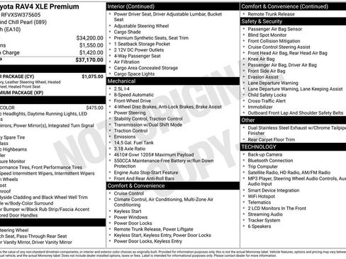 Used 2025 Toyota RAV4 XLE Premium w/ Weather Package FWD image 2