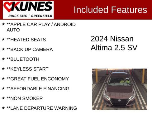 Used 2024 Nissan Altima 2.5 SV image 2