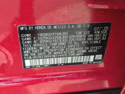 New 2026 Honda HR-V Sport image 24