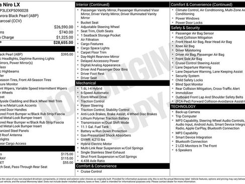 Used 2023 Kia Niro LX FWD image 2