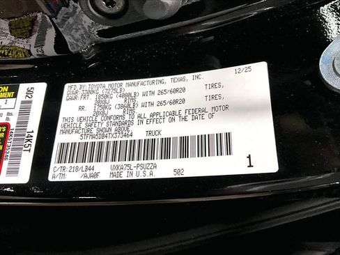 New 2026 Toyota Tundra 1794 Edition image 18