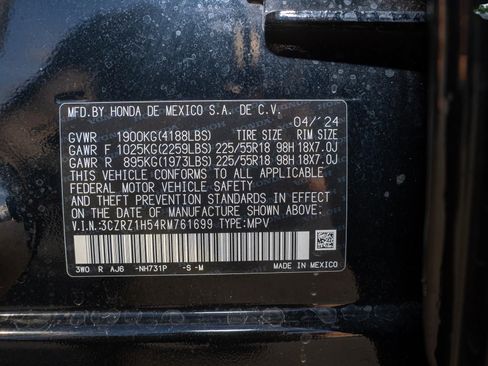 Certified 2024 Honda HR-V Sport image 36