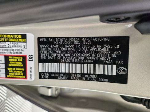 New 2025 Lexus ES 350 w/ Premium Package image 37