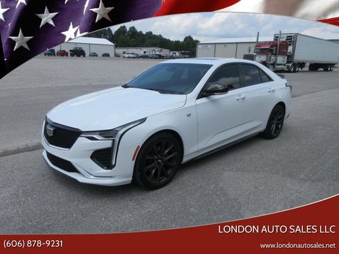 Used 2025 Cadillac CT4 Sport w/ Cold Weather Package RWD image 1
