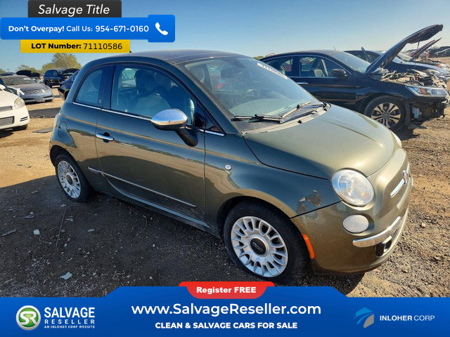 Used 2013 FIAT 500 Lounge w/ Luxury Leather Pkg FWD image 5