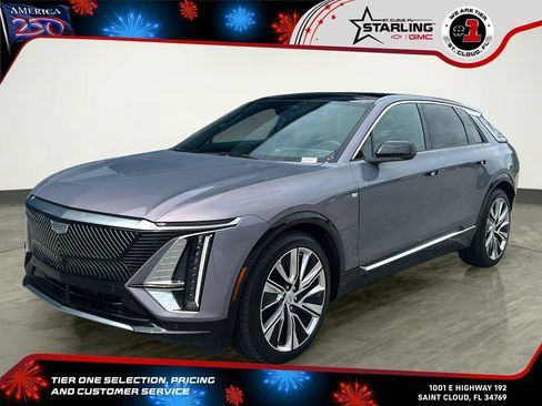 Certified 2025 Cadillac Lyriq Luxury w/ LPO, Floor Liner Package AWD/4WD image 1