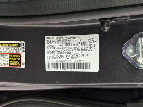 New 2026 Honda Odyssey EX-L image 25