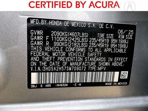 Certified 2025 Acura ADX A-Spec image 40