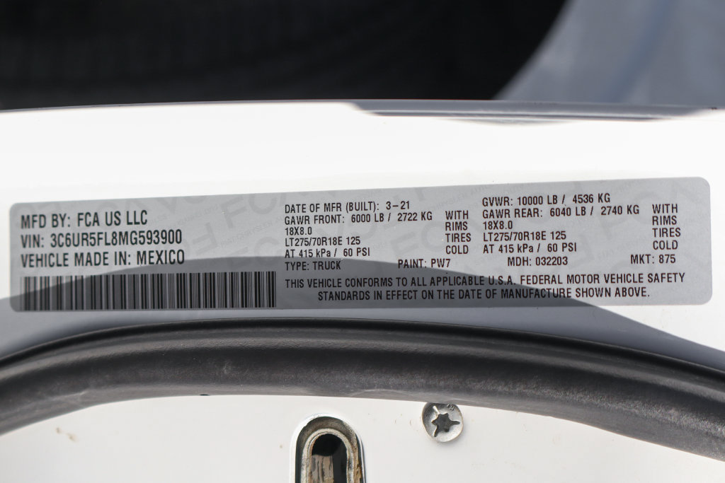 Used 2021 RAM 2500 Laramie w/ Safety Group AWD/4WD image 52