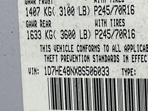 Used 2008 Dodge Dakota SLT RWD image 28