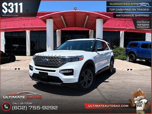 Used 2021 Ford Explorer XLT w/ Equipment Group 202A RWD image 2