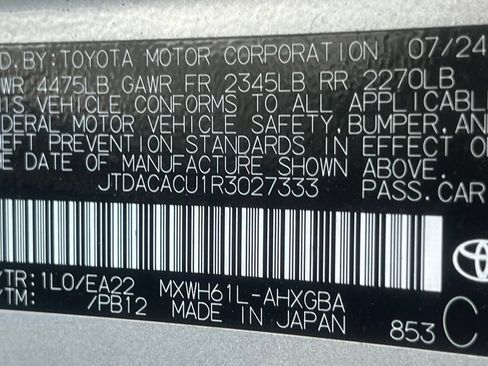 Certified 2024 Toyota Prius Prime FWD image 25