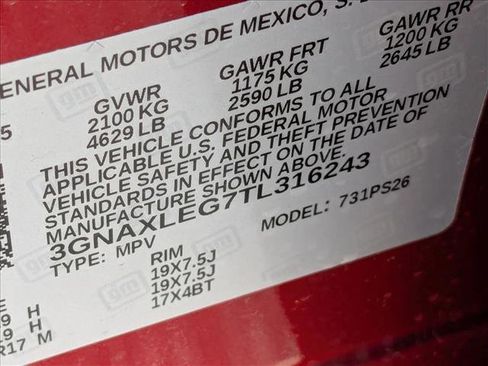 New 2026 Chevrolet Equinox RS w/ Convenience Package III image 17