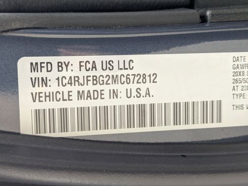 Used 2021 Jeep Grand Cherokee Limited w/ Quick Order Package 28K 80th AWD/4WD image 34