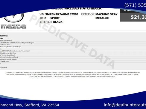 Used 2017 MAZDA MAZDA3 Sport FWD image 34