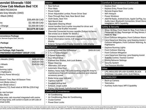 Used 2024 Chevrolet Silverado 1500 Custom AWD/4WD image 16