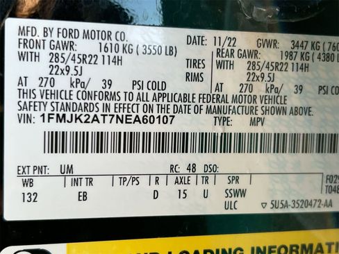 Used 2022 Ford Expedition Max Limited image 35