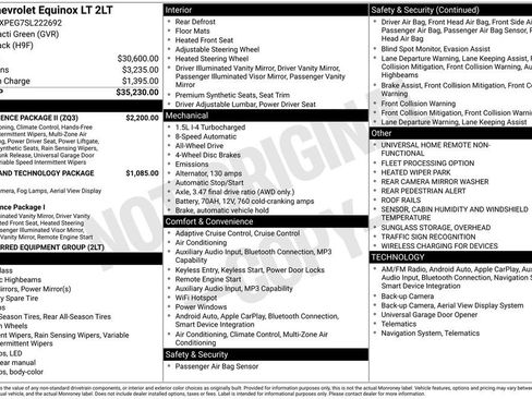 Used 2025 Chevrolet Equinox LT w/ Convenience Package II AWD/4WD image 19