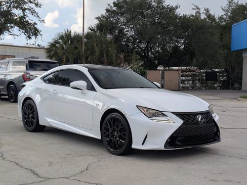 Used 2015 Lexus RC 350 w/ F Sport w/Summer Tires RWD image 4