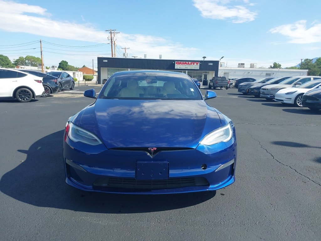 Used 2021 Tesla Model S Plaid AWD/4WD image 2