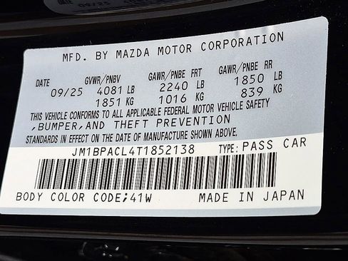 Certified 2026 MAZDA MAZDA3 2.5 S Sedan w/ Preferred Pkg FWD image 37