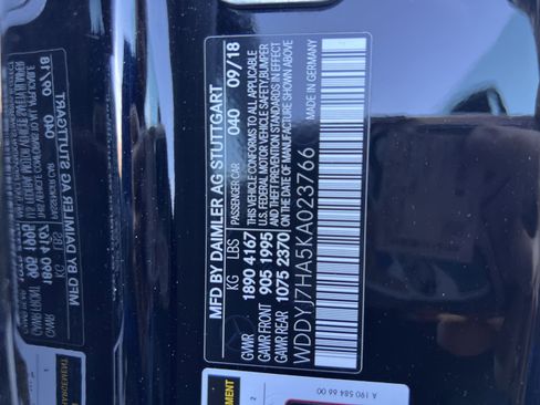 Certified 2019 Mercedes-Benz AMG GT image 30