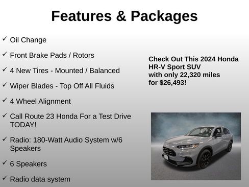 Certified 2024 Honda HR-V Sport image 4