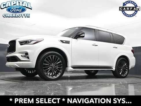 Used 2021 INFINITI QX80 Premium Select w/ Cargo Package RWD image 24