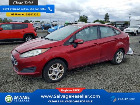 Used 2016 Ford Fiesta SE FWD image 1