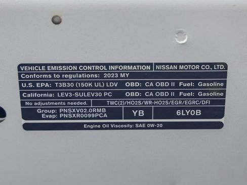Used 2023 Nissan Sentra SV FWD image 31