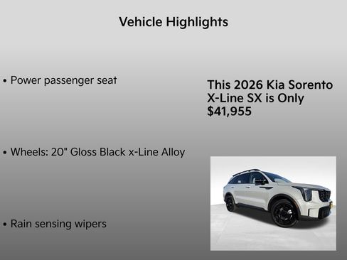 New 2026 Kia Sorento SX image 15