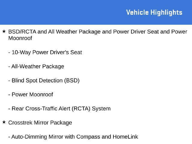 New 2026 Subaru Crosstrek 2.5i Premium AWD/4WD image 5