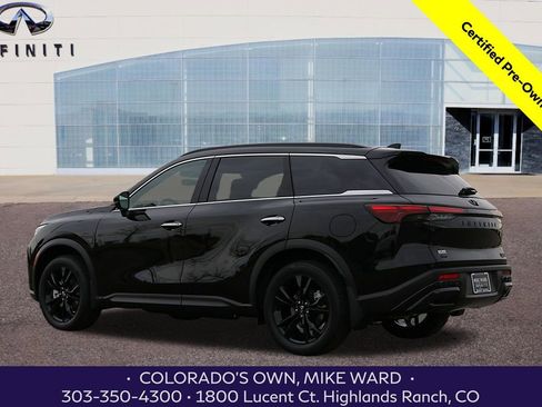 Certified 2025 INFINITI QX60 Luxe w/ Black Edition image 3