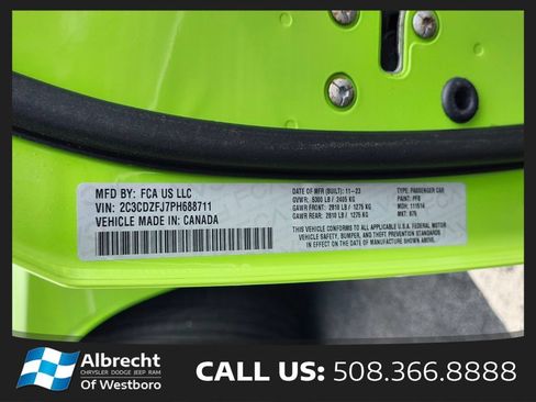 Used 2023 Dodge Challenger R/T Scat Pack w/ Plus Package RWD image 29
