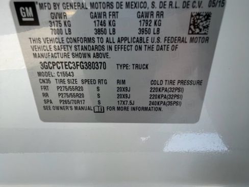 Used 2015 Chevrolet Silverado 1500 High Country w/ High Country Premium Package RWD image 35