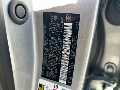 Certified 2025 Toyota Camry LE FWD image 10