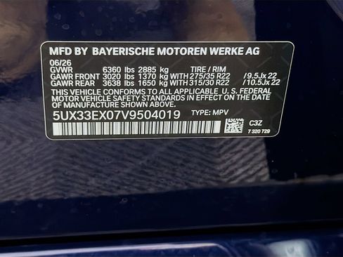 New 2027 BMW X6 xDrive40i w/ Executive Package AWD/4WD image 37