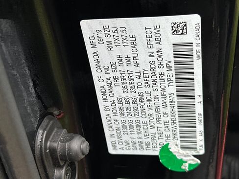 Used 2019 Honda CR-V LX image 40