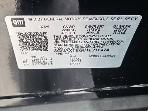 Used 2026 Chevrolet Equinox RS w/ Convenience Package III image 8