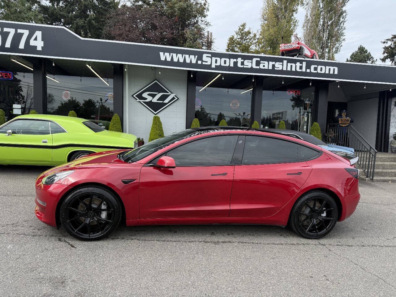 Used 2022 Tesla Model 3 Long Range AWD/4WD image 2