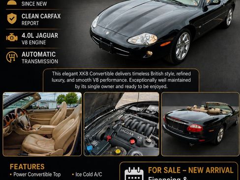 Used 2000 Jaguar XK8 Convertible RWD image 1