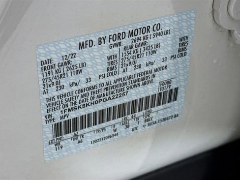 Certified 2023 Ford Explorer ST-Line w/ Class IV Trailer Tow Package image 36