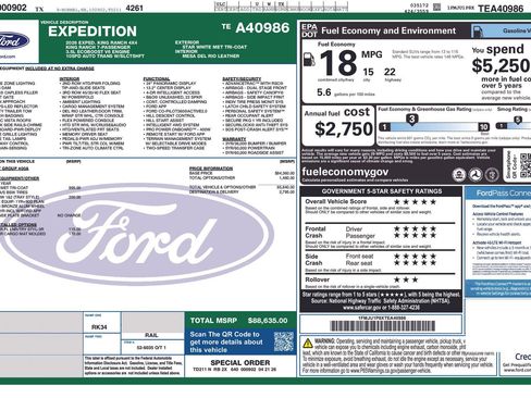 New 2026 Ford Expedition King Ranch AWD/4WD image 31