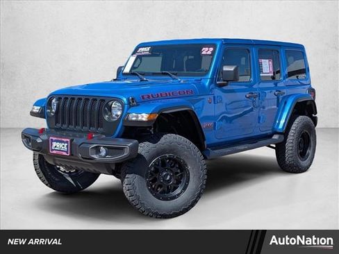 Used 2022 Jeep Wrangler Unlimited Rubicon w/ Cold Weather Group image 1