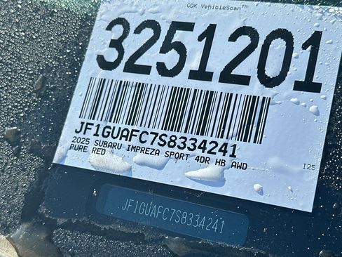 New 2025 Subaru Impreza 2.0i Sport image 4